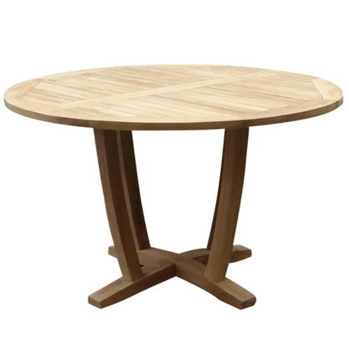 Legand dining tuintafel 140 cm rond teak