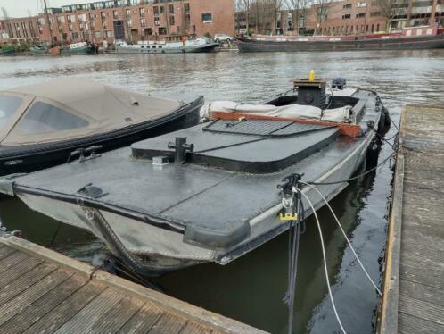 Legerboot (8m) met NIEUWE F25PK Mercury
