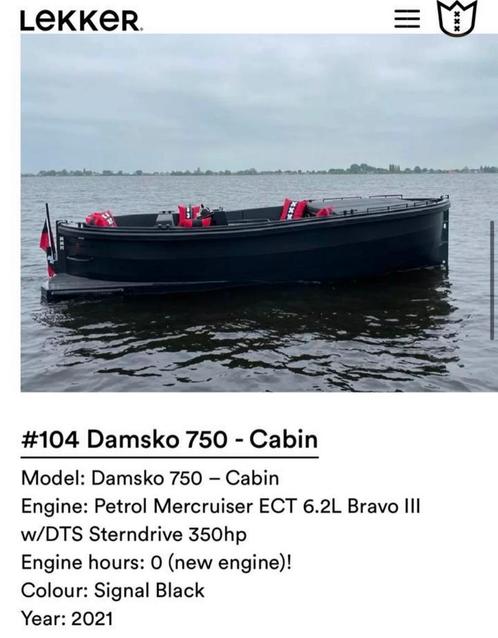 Lekker Boat Damsko 750 0 vaaruren