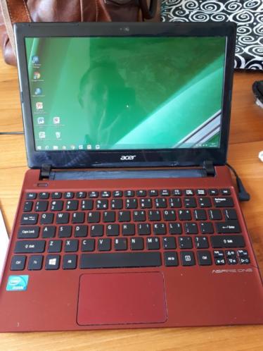 Lekkere kleine en lichte laptop Acer Aspire one 756-887BXn