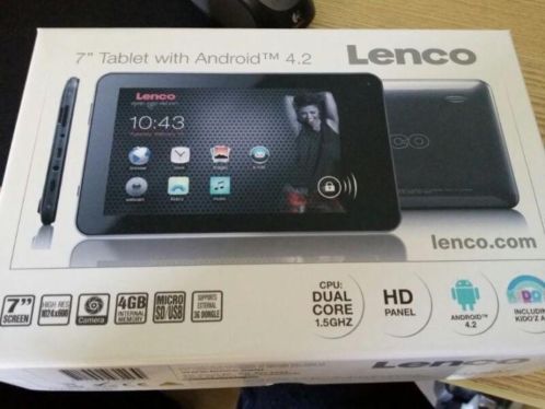 lenco 7 inch tablet tab wifi nieuw android 4.2