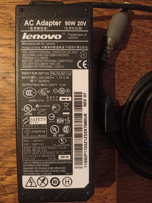 Lenovo adapter 90 W