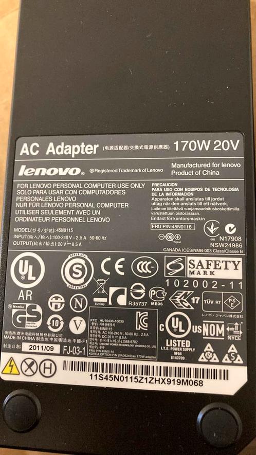 Lenovo adapters rond
