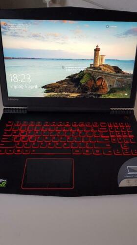 Lenovo legion gaming laptop i5 7th gen GTX1050 met warrenty