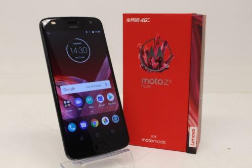 Lenovo Moto Z2 Play Zwart Nieuwstaat