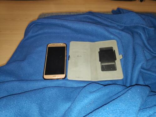 Lenovo - Motorola-Moto G5S Plus rose gold2 hoesjes en glass