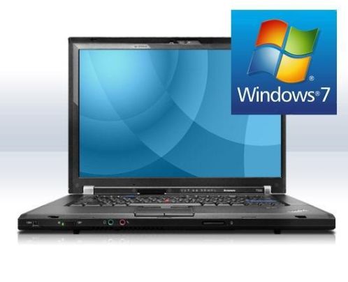 Lenovo T500 15.4034 SSD LED WEBCAM Windows 7 Pro 2e GENERATIE