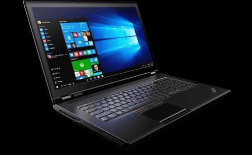 Lenovo ThinkPad P70. 17.3034 4K scherm, Intel i7 en 32GB RAM