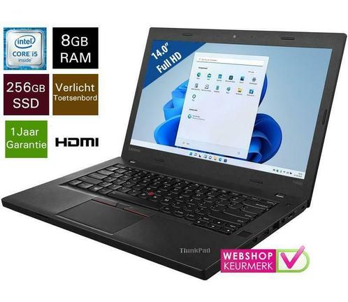 Lenovo ThinkPad T460p Core i5-6440HQ 8GB 256GB SSD Full HD