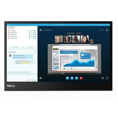 Lenovo ThinkVision M14 (14,0) Mobile-Monitor USB-