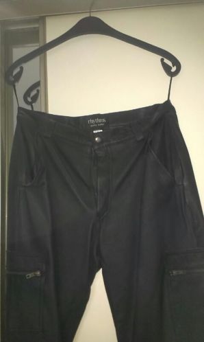Leren broek mt 50