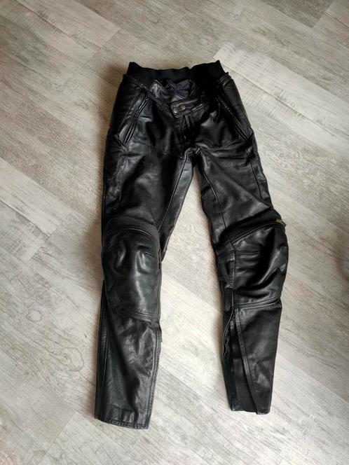 Leren motor broek passend voor dames maat 40 42 44