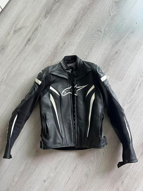 Leren motorjas Alpinestars maat S Zo goed als nieuw