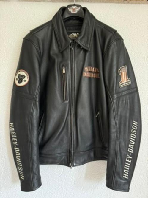 Leren motorjas Harley Davidson maat XL