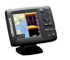 LET OP Lowrance Elite 5 DSI Fishfinder