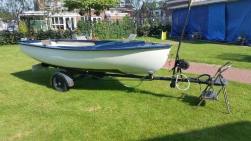 Leuke boot met trailer