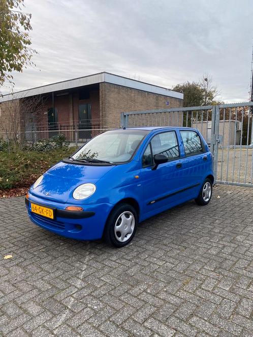 Leuke Daewoo Matiz 0.8 Blauw NAP met veel opties