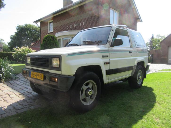 Leuke Daihatsu Feroza 1.6 4X4 Cabrio Softtop. 1e eigennaar