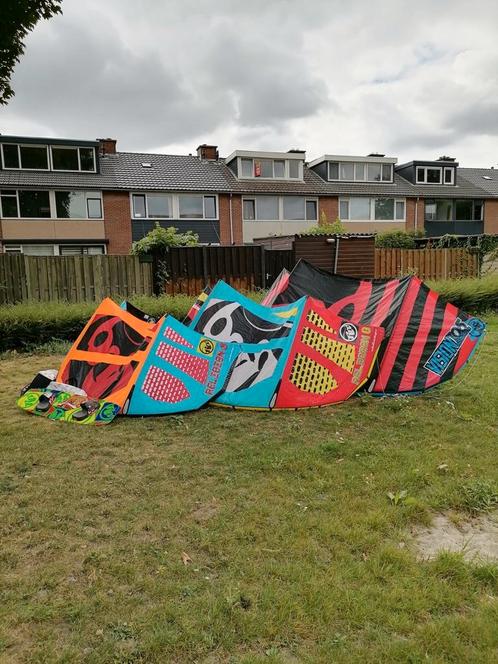 Leuke, kleurige kiteset van RRD. 6,8, 10.5 met board en bar