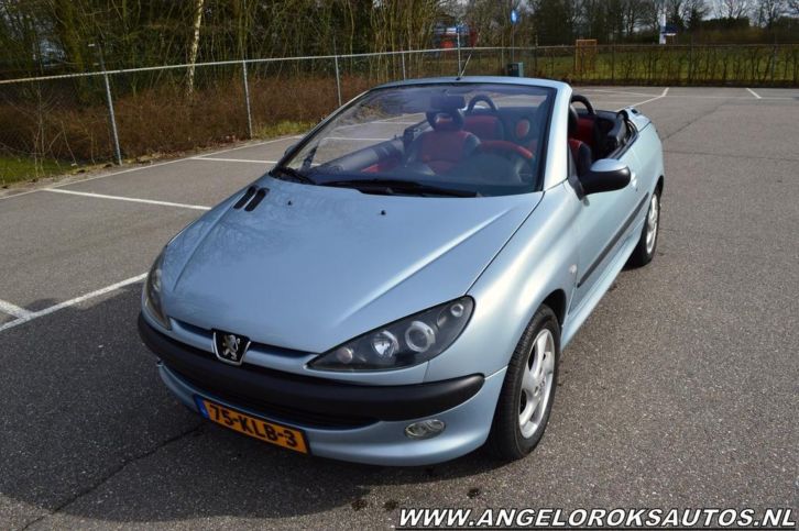 LEUKE NETTE Peugeot 206 1.6 16V CC 2001 206CC CLIMA LEER APK