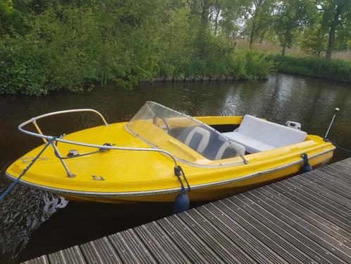 Leuke, ruime, placom 460 speedboot - vaarklaar