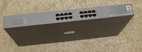 Level One GSW-1651T 19034 16 kanaals gigabit switch