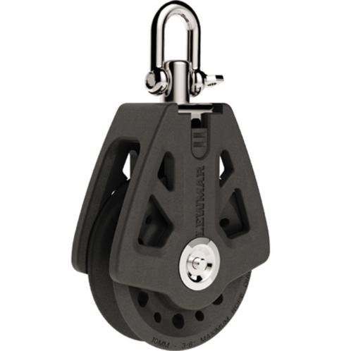 Lewmar Blokken Synchro enkel, 50-60-72mm, 1 schijfs