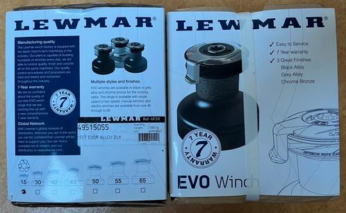 Lewmar Evo 15 ST BK (aluminium zwart)