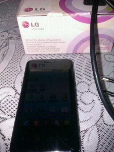 LG ,E - 720 touchscreen