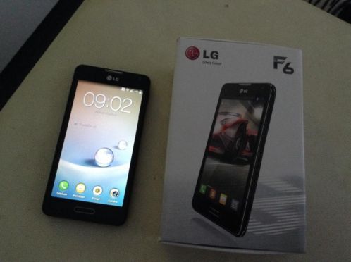 LG F6 met 4g netwerk zgan compleet in doos