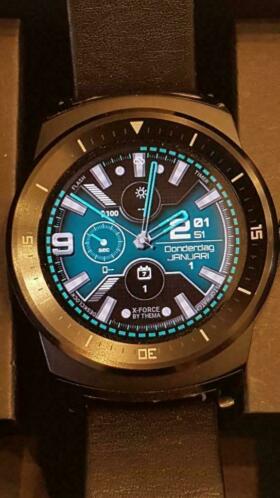 LG G watch R - W110 Wi-Fi - Bluetooth - Android Wear Horloge