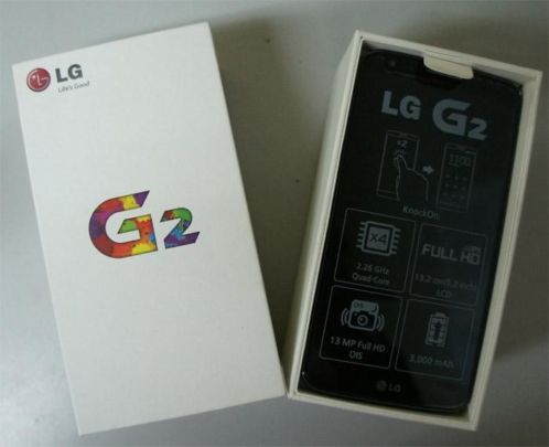 LG G2 32 GB nieuw incl. cover