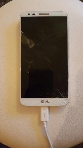 LG G2 wit, kapot touchscreen (scherm)