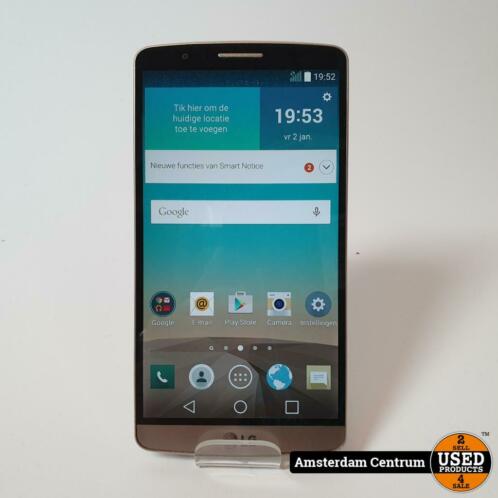 LG G3 16GB GoldGoud  In nette staat