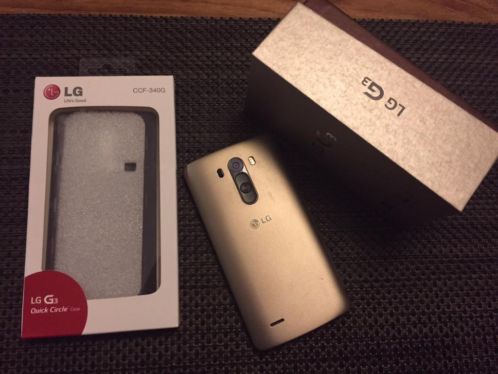 LG G3 als nieuw, inclusief LG quick circle case 