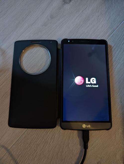 LG G3 incl hoesjes en originele lader