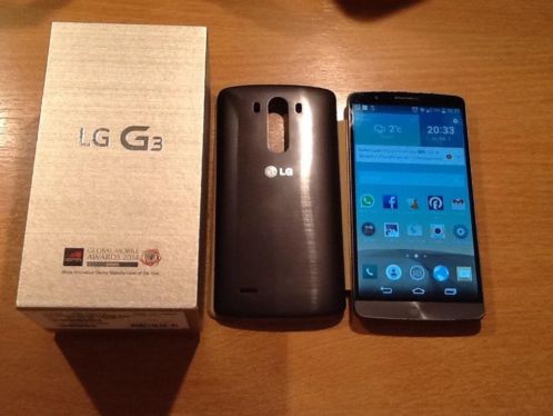 LG G3 met doos