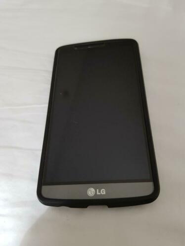 LG G3 met hoesje en hardglas folie