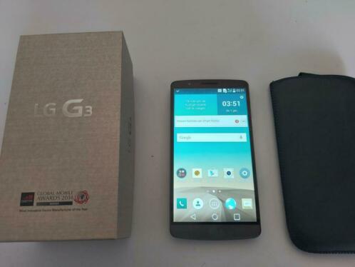 LG G3 mobiele telefoon, in goede staat , inclusief hoes