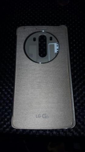 LG G3 Quick circle case orgineel LG kleur goud