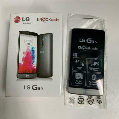 LG G3 S Splinternieuw in doos top smartphone