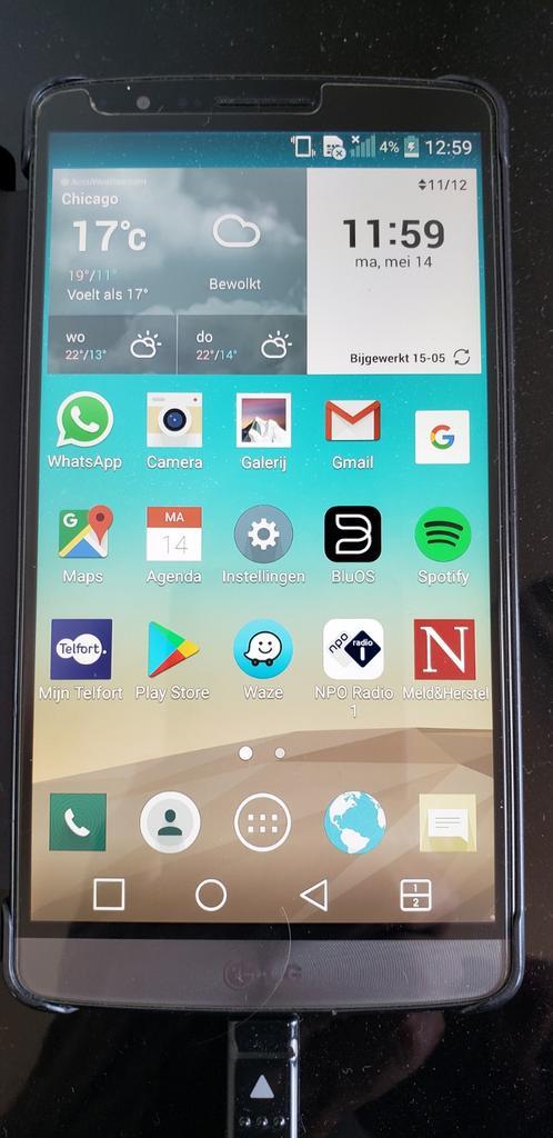 LG G3 telefoon in goede staat met alle originele toebehoren
