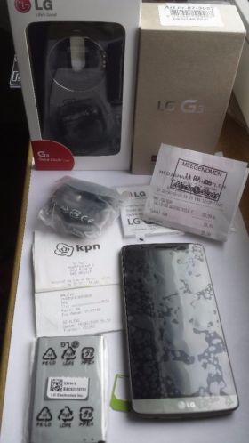 LG G3 Titan Z.G.A.N. met bon en garantie incl. Circle case