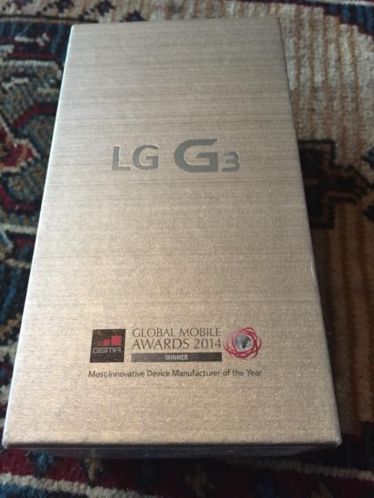 LG G3 titanium kleur compleet in doos 