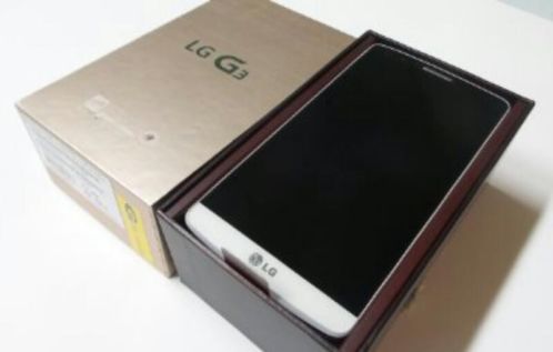 LG G3. wit 1 maand oud  garantie