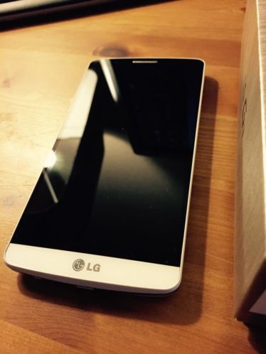 LG G3 (wit) met een vlekkras