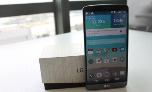 LG G3 zwart in goede staat met bon