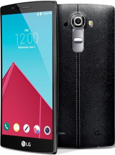 LG G4 Black Leather Nieuw