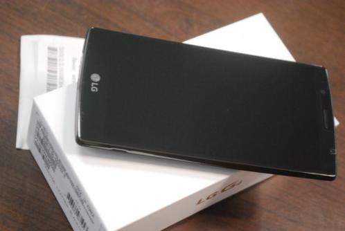 LG G4 Black Leather ZGAN in doos met bon 22 FEB 2016