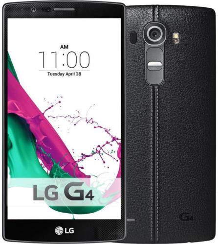 LG G4 DualSim 32GB LTE 4G Black 5 maanden garantie